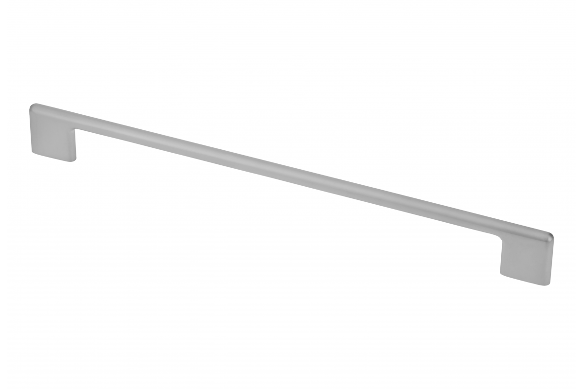 Zamak handle CAPRI, C= 256 mm, aluminum