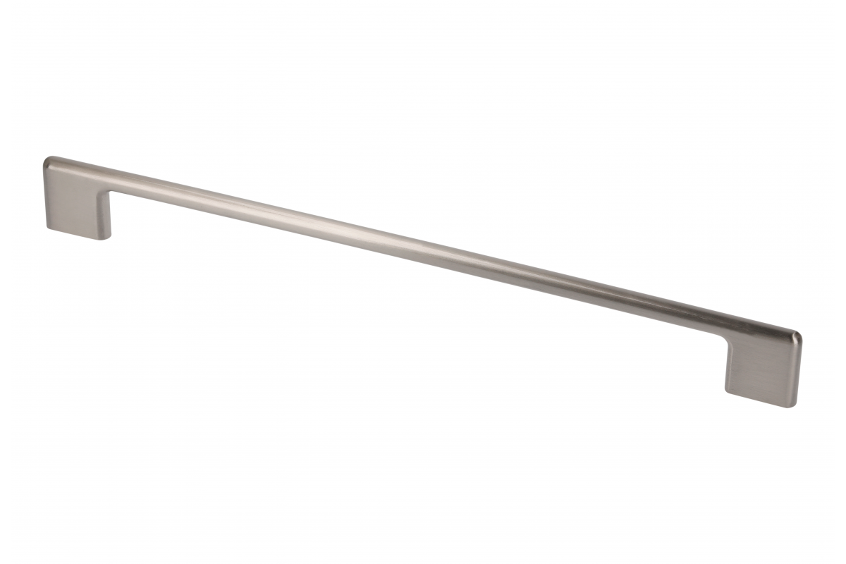 Zamak handle CAPRI, C= 256 mm, inox