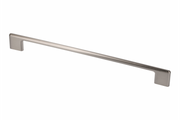 Zamak handle CAPRI, C= 256 mm, inox