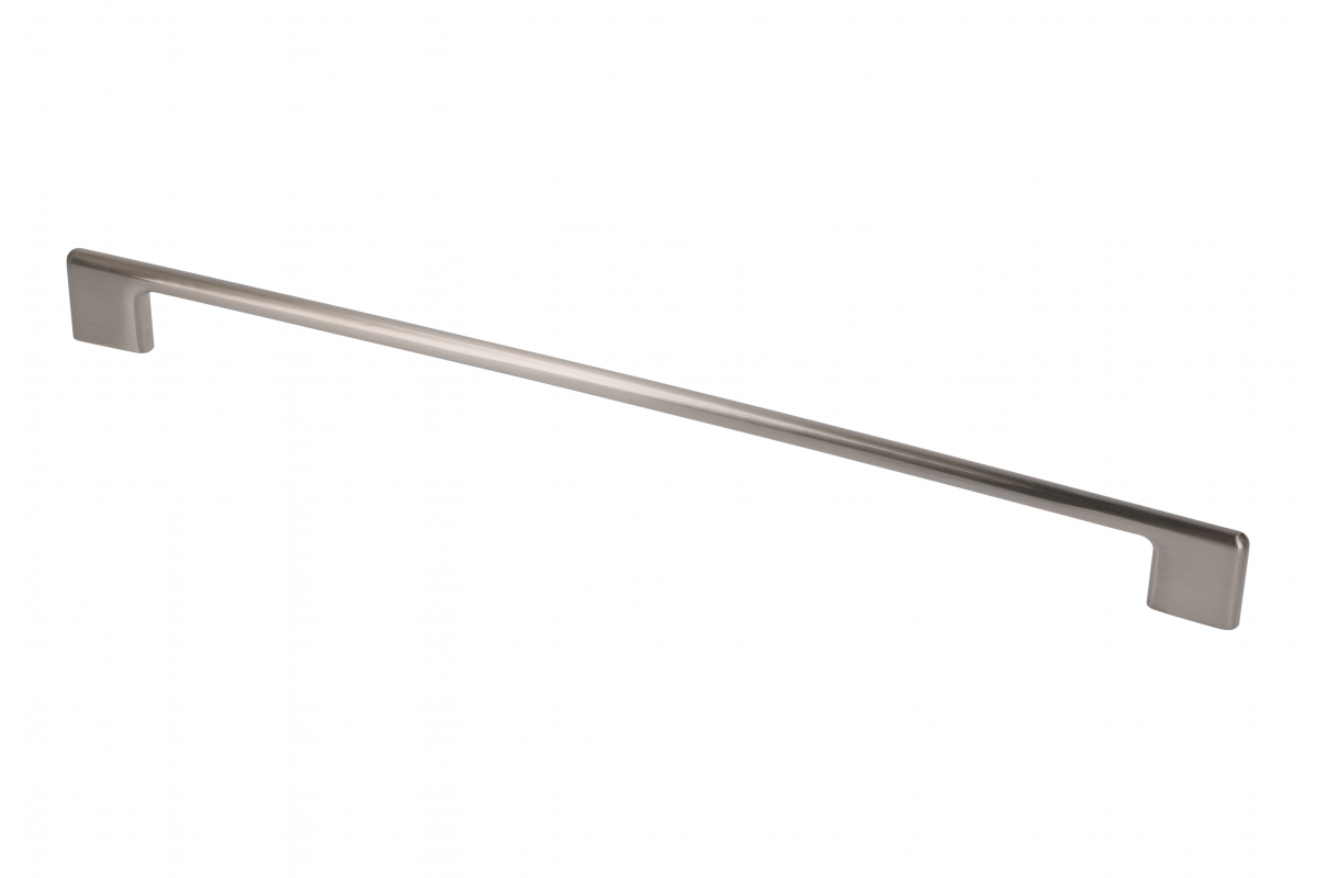 Zamak handle CAPRI, C= 320 mm, inox
