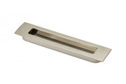 Zamak handle E6 C=128mm brushed steel