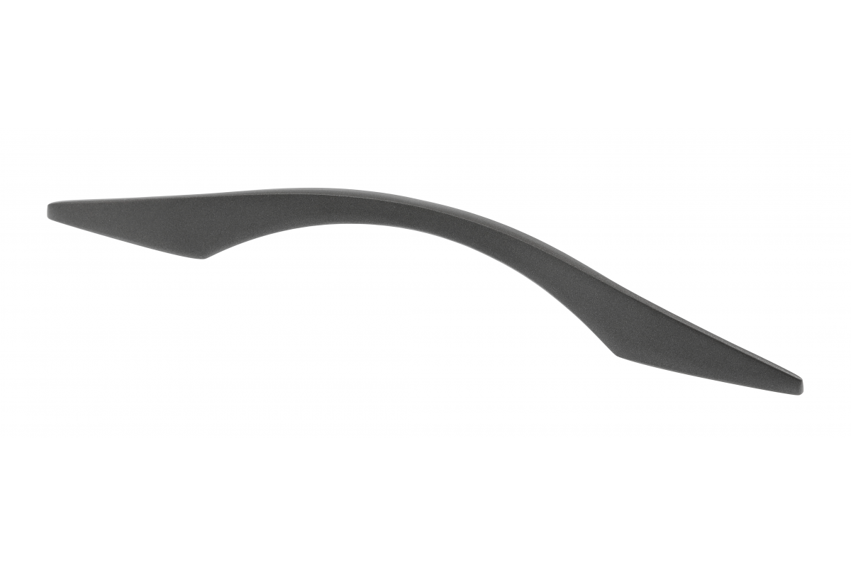 Zamak handle EAST C=128 mm, gray matt