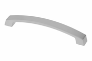 Zamak handle G0, C= 128 mm, aluminum