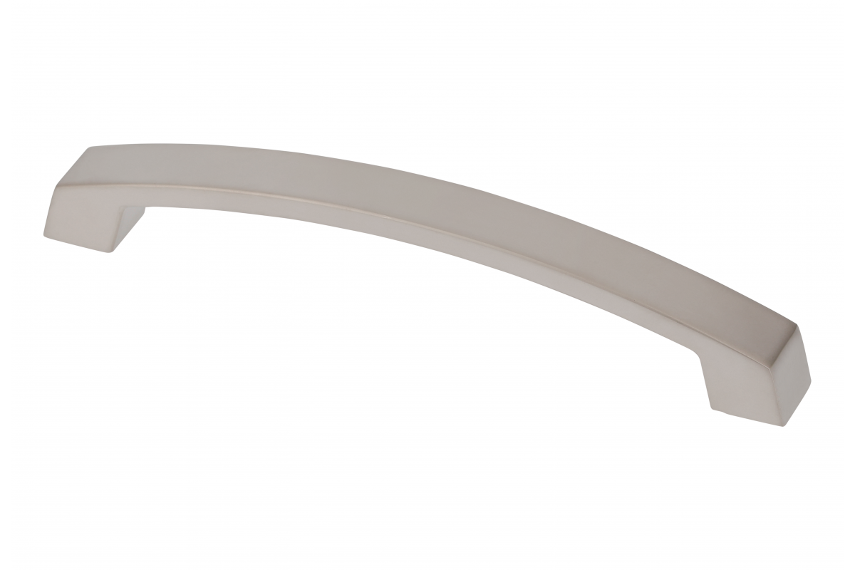 Zamak handle G0, C= 128 mm, inox