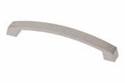 Zamak handle G0, C= 128 mm, inox