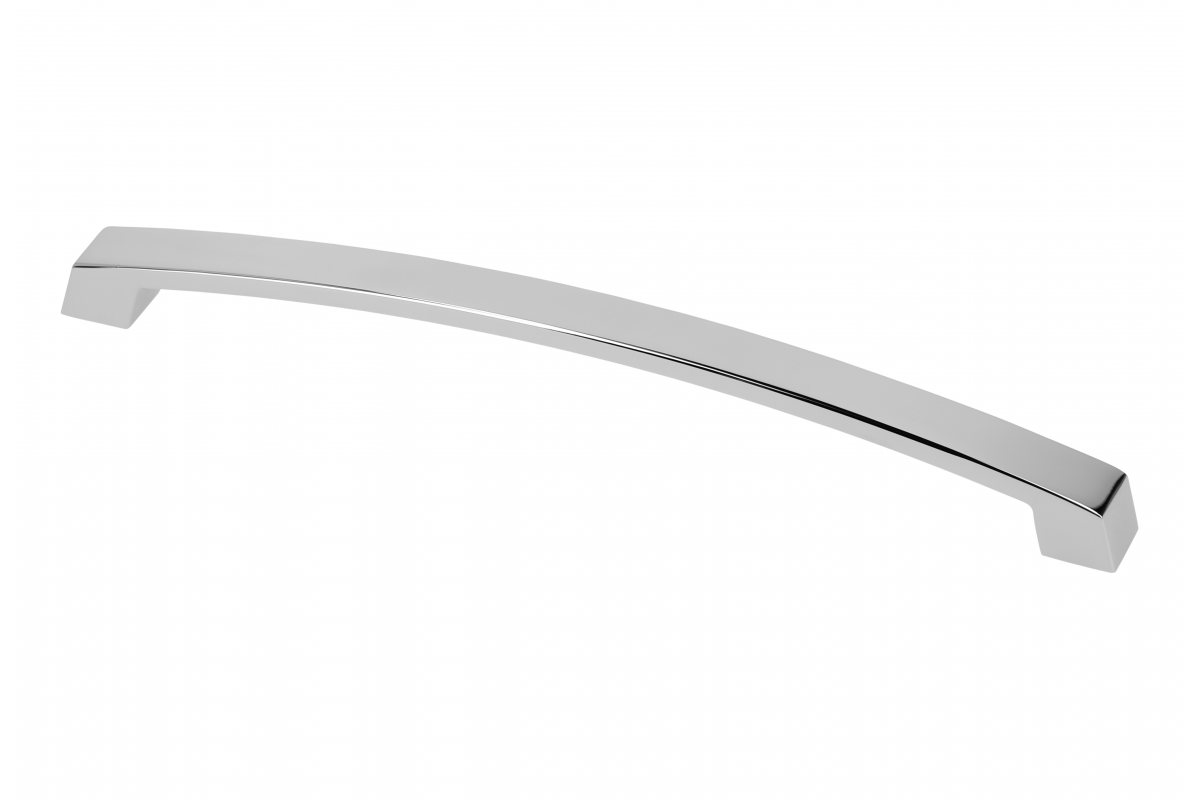 Zamak handle G0, C= 192 mm, chrome