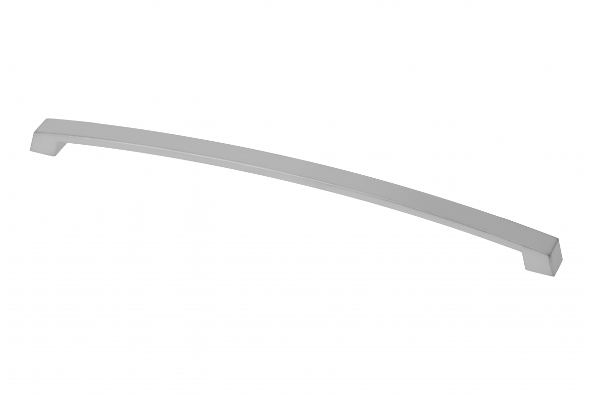 Zamak handle G0, C= 256 mm, aluminum