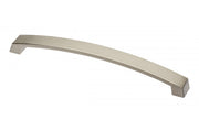Zamak handle G1 C=192mm brushed steel