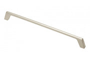 Zamak handle G2 C=224mm brushed steel