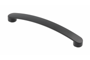 Zamak handle GENOA, length 160 mm, matt black