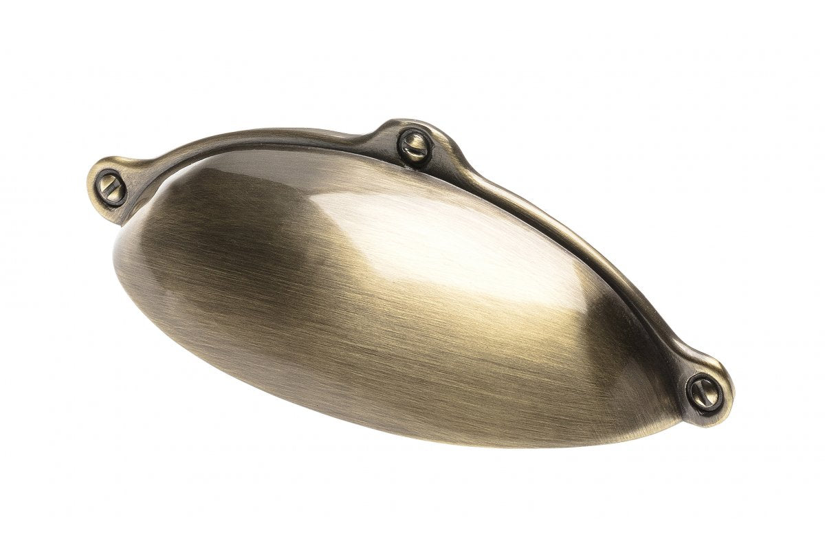 Zamak handle MARSALA C=64mm antique brushed brass