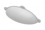 Zamak handle MARSALA C=64mm mat white