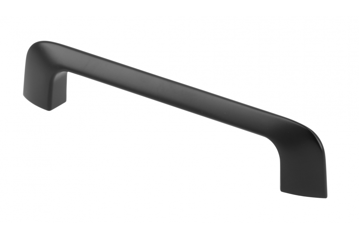 Zamak handle MILANO C=128 mm black matt