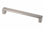 Zamak handle MODENA, C= 160 mm, inox