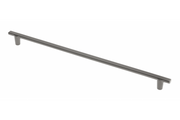 Furniture handle GTV RAY, C=320 mm, L=360 mm, ZnAl, light graphite