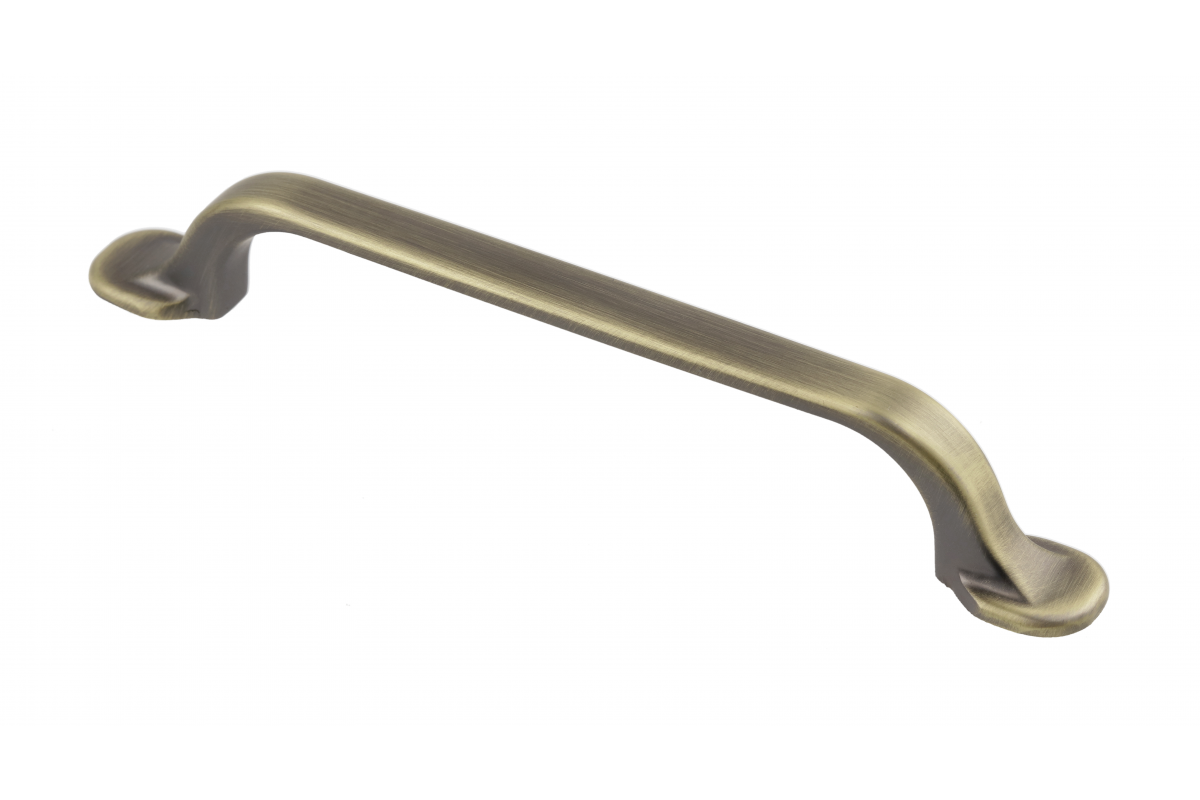 Zamak handle RETRIS C = 128 mm, antique brass