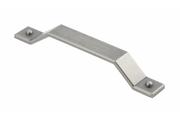 Zamak handle STEP C = 160 mm, antique silver