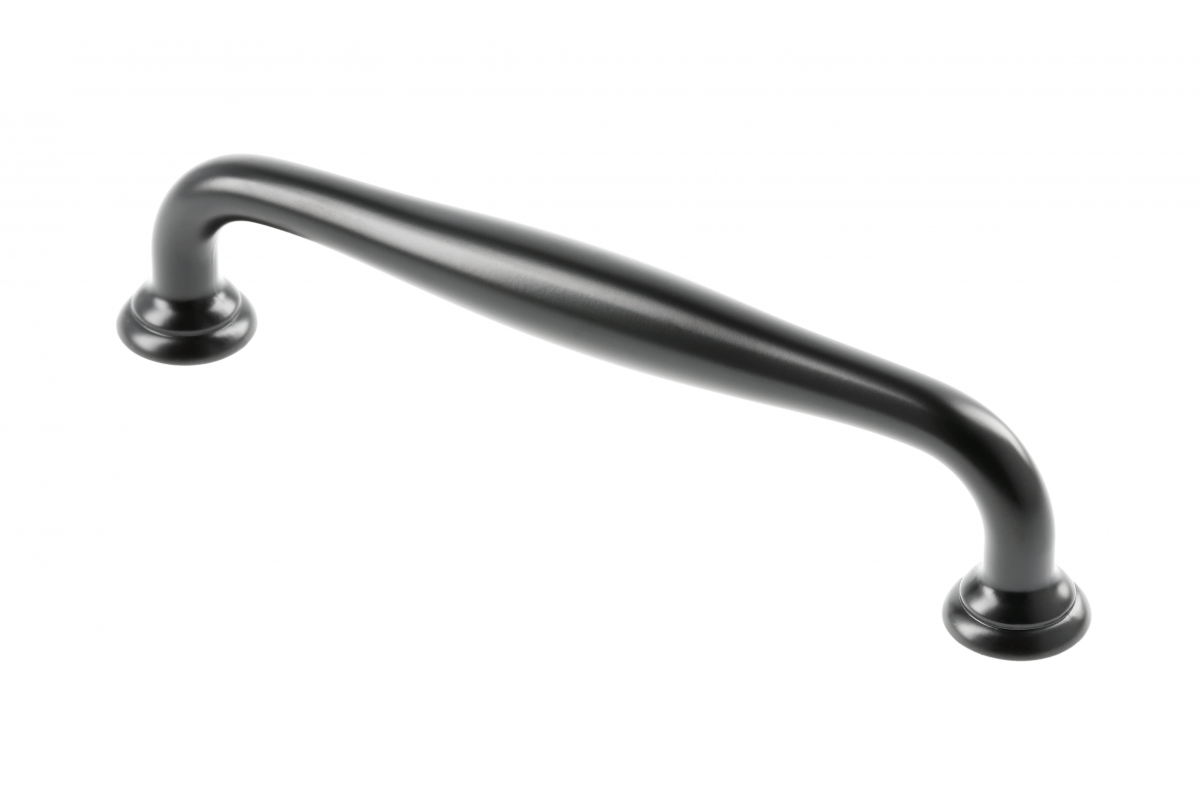 Socket holder STILO C=128 mm black matt