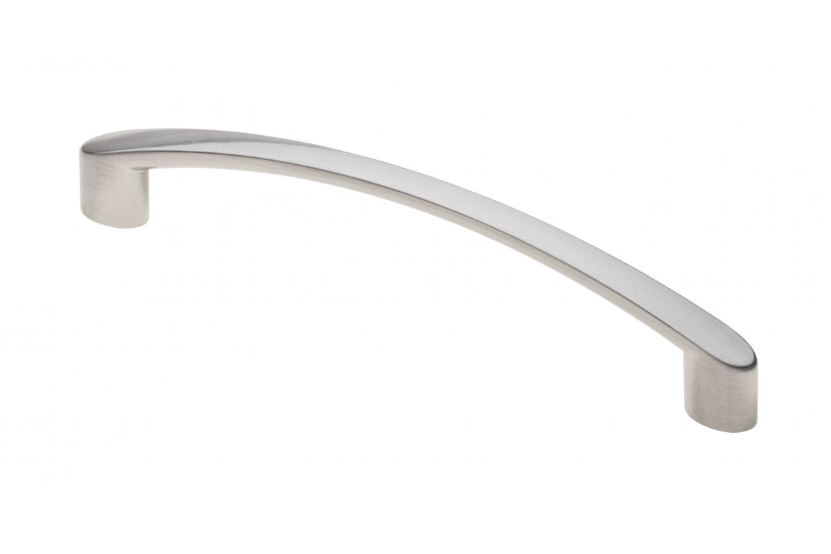 Zamak handle VARES C=128 mm inox - brushed steel