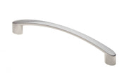 Zamak handle VARES C=128 mm inox - brushed steel
