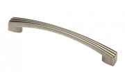 Zamak handle VASTO C=128mm antique brushed brass