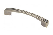 Zamak handle VASTO C=96mm antique brushed brass