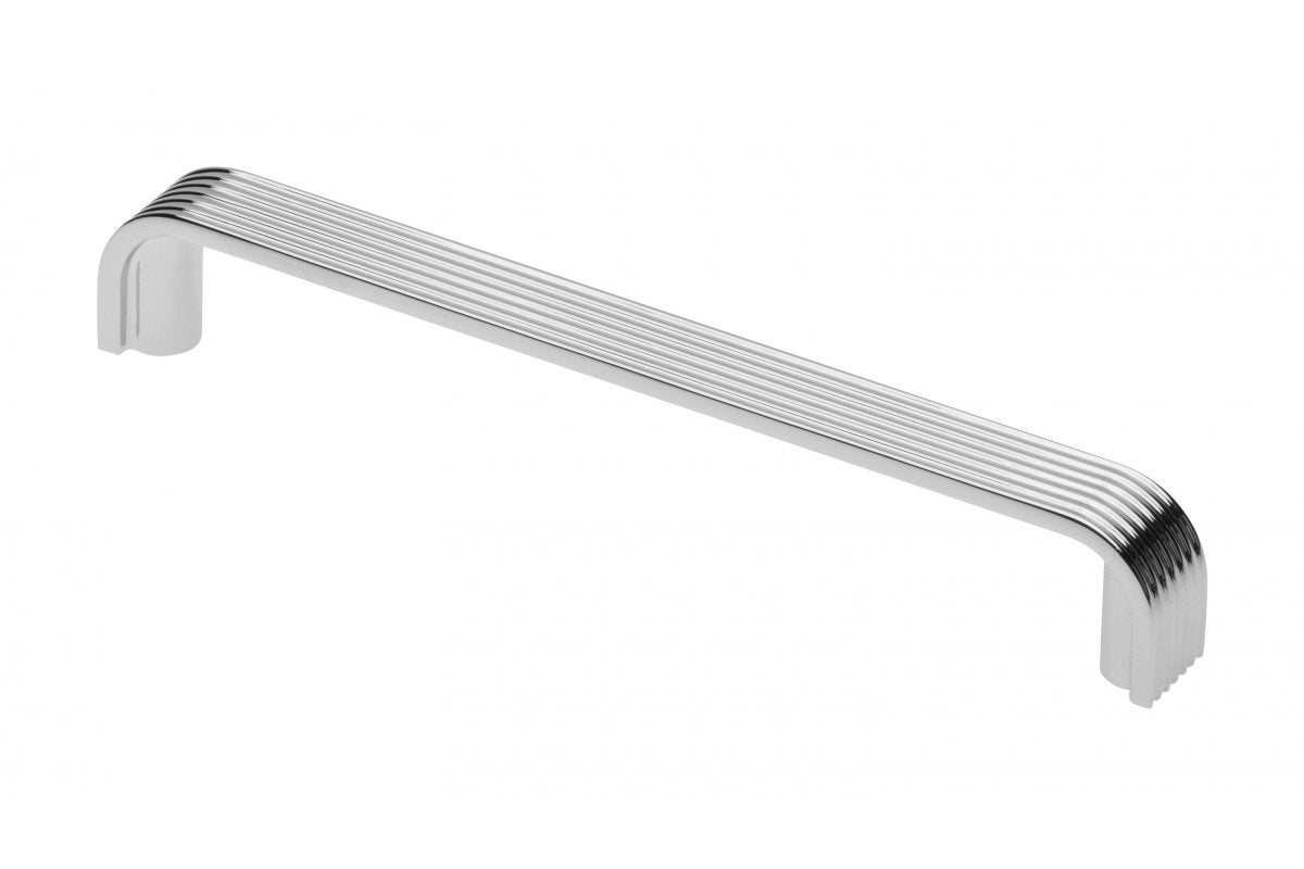 Zamak handle Shape art VETA C=128mm chrome