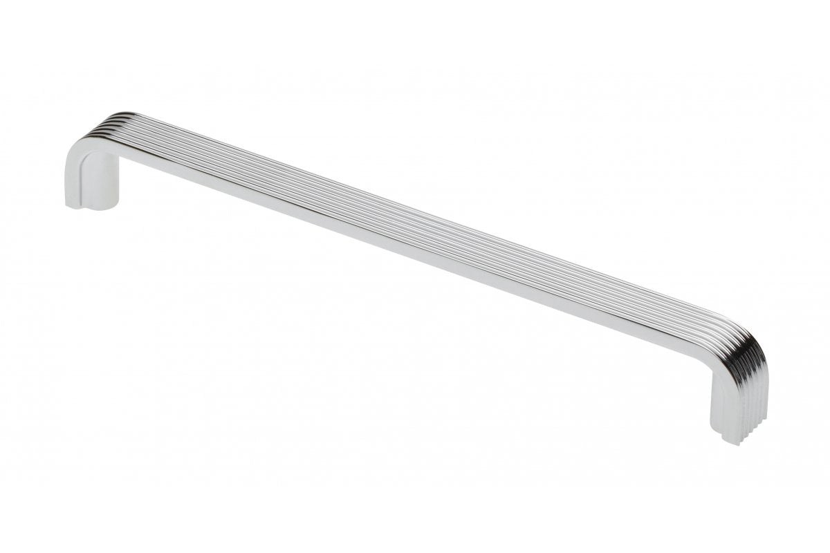 Zamak handle Shape art VETA C=160mm chrome