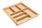 Adjustable (beech) insert for 600-1000mm cabinets with AXIS/MB drawer L=450