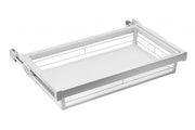Shelf for underwear 90cm, soft closing, full extension, white