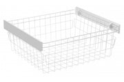 Wardrobe basket SMART 800mm (set without guides) - white