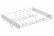 Pull out shoes rack SMART 600 mm (set without guides) - white