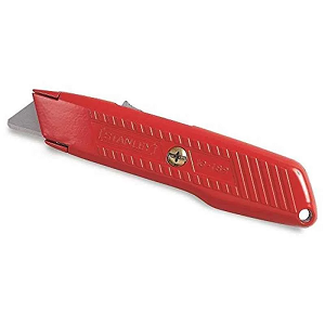 STANLEY SELF RETRACTING SAFETY UTILITY KNIFE 155MM