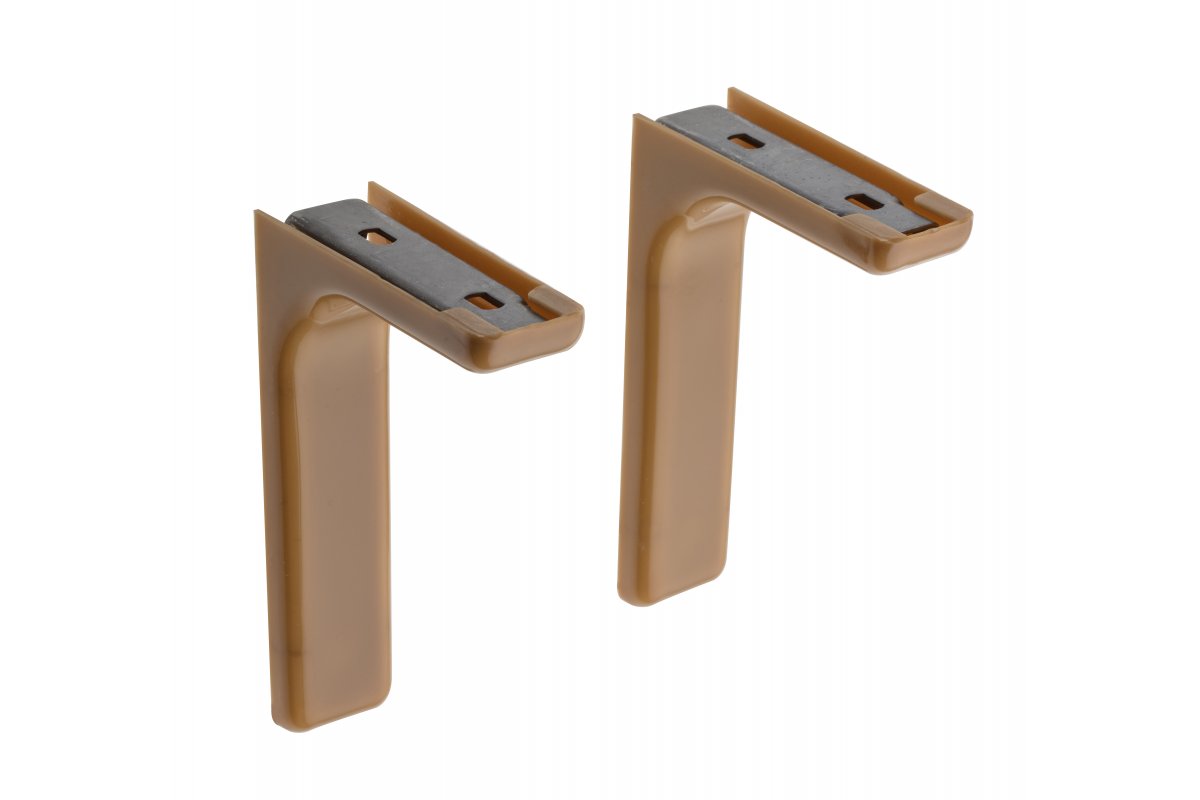 Shelf Support 12 cm light brown