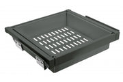 Drawer Elite with metal basket 700 mm with soft closing, gray anthracite