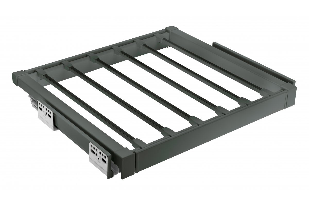 Drawer Elite for trousers 600 mm with soft closing, gray anthracite