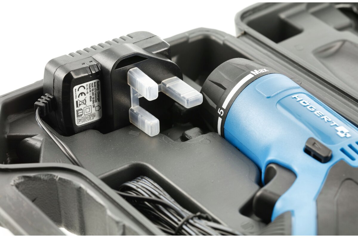 Hogert Cordless Screwdriver 7.2V UK