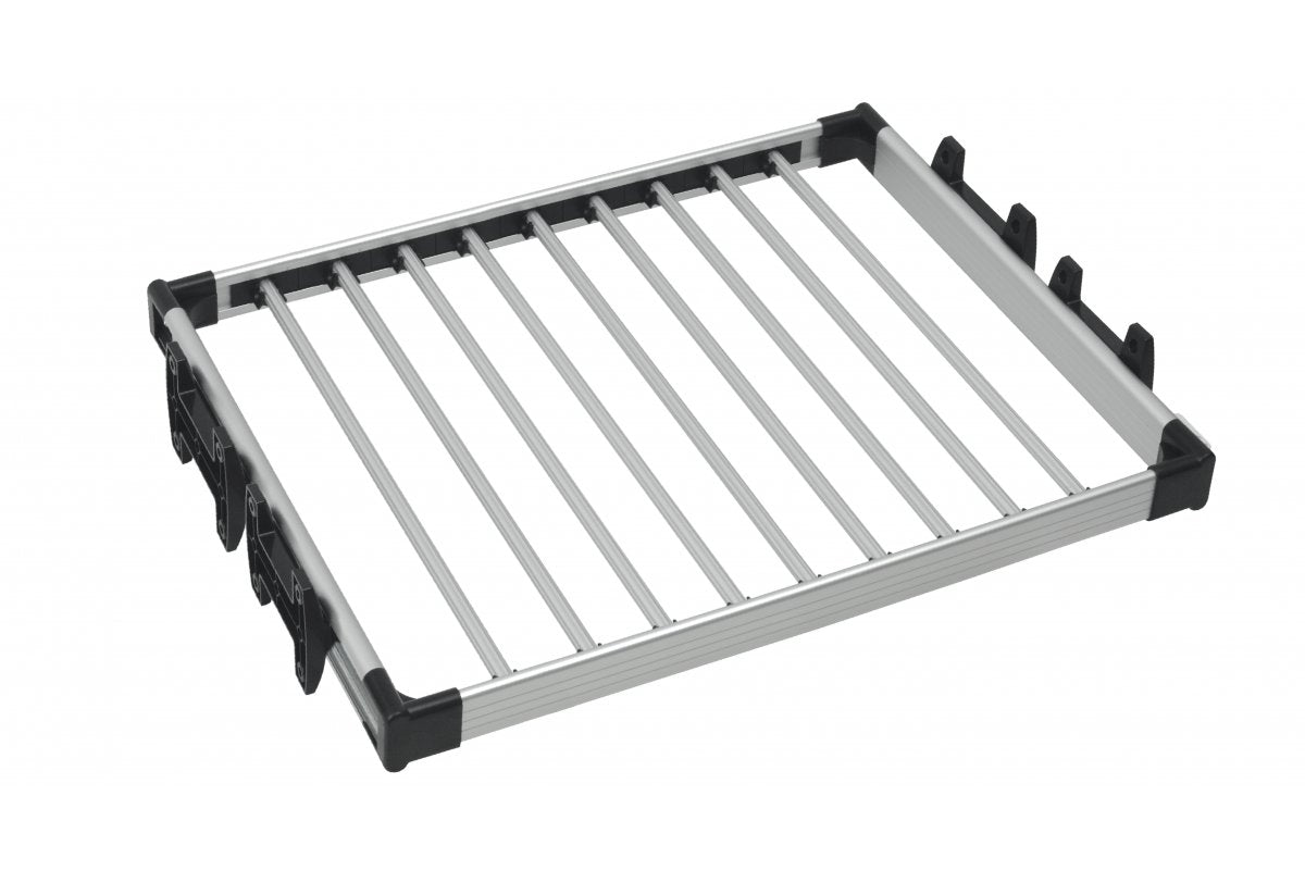 Extension aluminium trouser hanger for 70cm wardrobes, full-extension