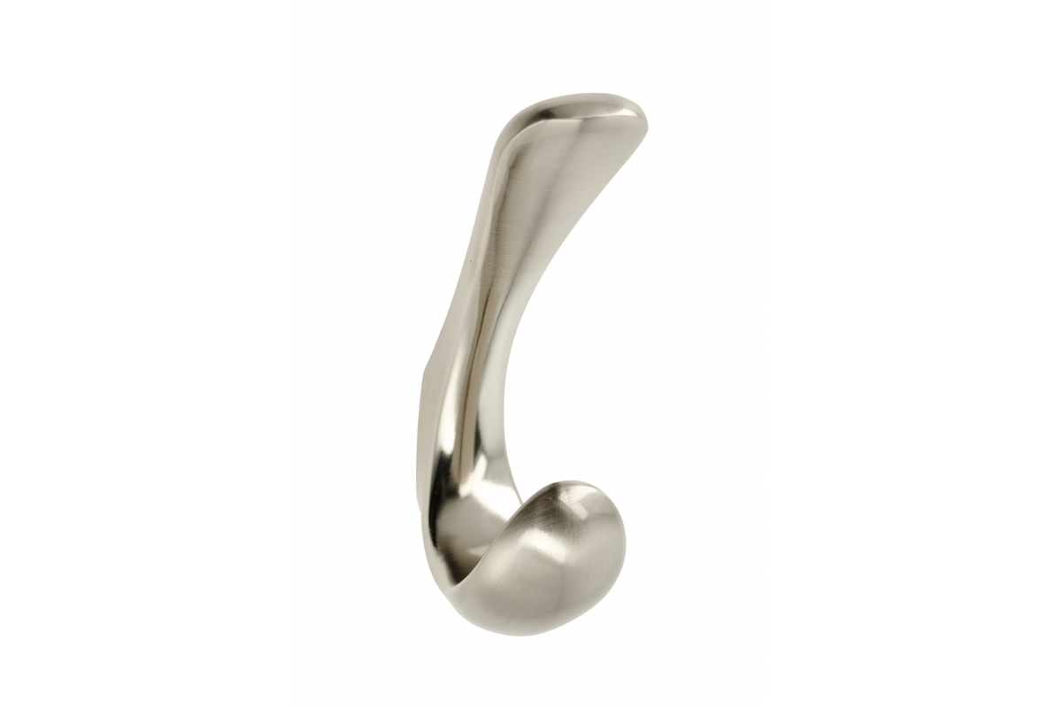 GTV ORA hanger, double, ZnAl, brushed steel