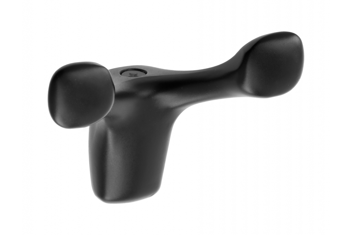 Zamak hanger TOLEDO B0 black matt