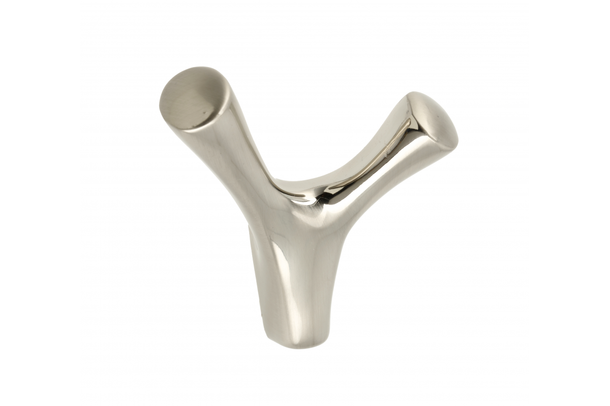 GTV TORNA hanger, double, ZnAl, brushed steel