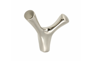 GTV TORNA hanger, double, ZnAl, brushed steel