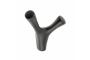 GTV TORNA hanger, double, ZnAl, matt black