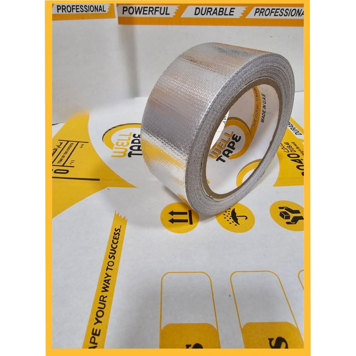 Alum Foil Tape 1"x100 Yard for (36Pcs)
