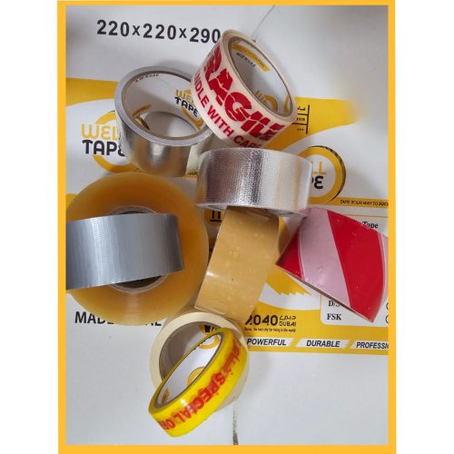 BOPP Brown Tape 3"x100 Yard for Shipping,Moving and Packaging Boxes (24Pcs)