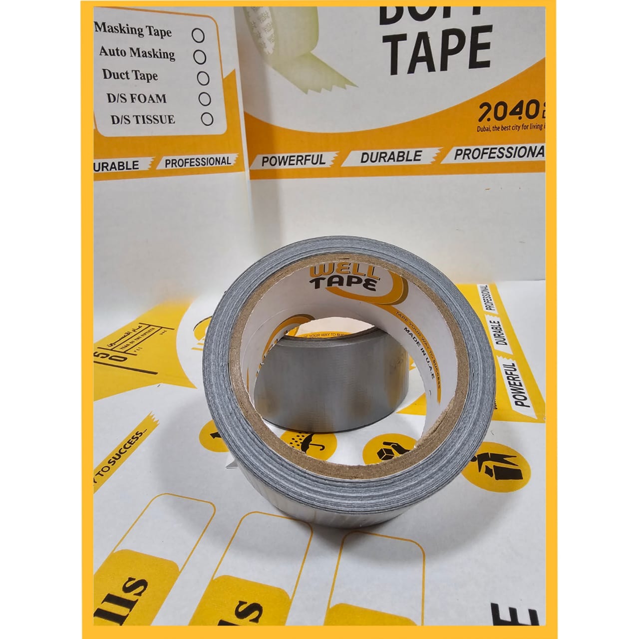 Duct Tape 2"x100 Yard for (24Pcs)