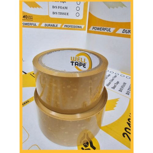 BOPP Brown Tape 3"x100 Yard for Shipping,Moving and Packaging Boxes (24Pcs)