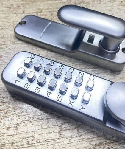 Mechanical Code Push Button Door Lock