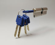 مغناطيس أسطواني نحاسي عالي الأمان مع أخدود ثعباني لخمسة مفاتيح