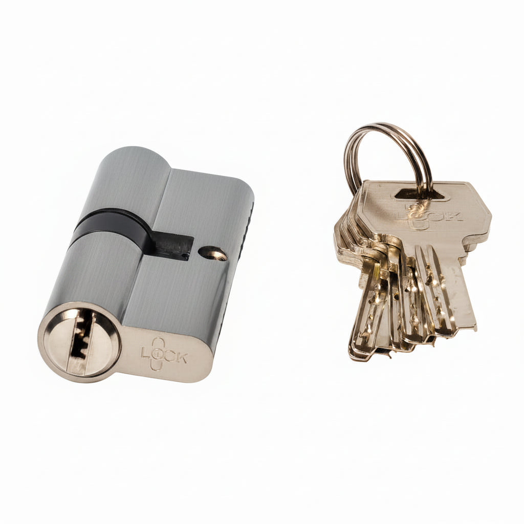 Cylinder 70mm Silver 5 Computer Keys